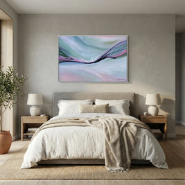 Night Sky - Framed Canvas Print