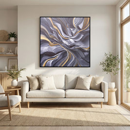 Aura - Framed Canvas Print