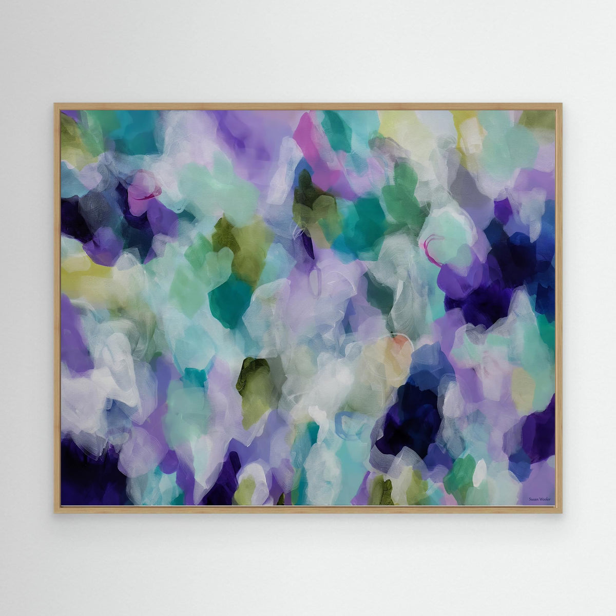 Lavender Dreams II - Framed Canvas Print