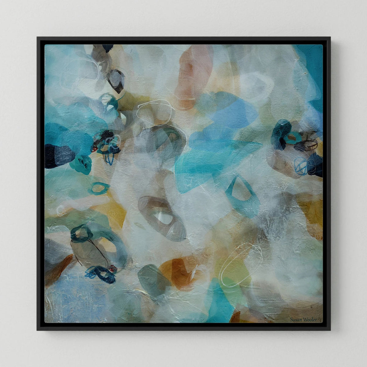Haven of Peace - Framed Canvas Print