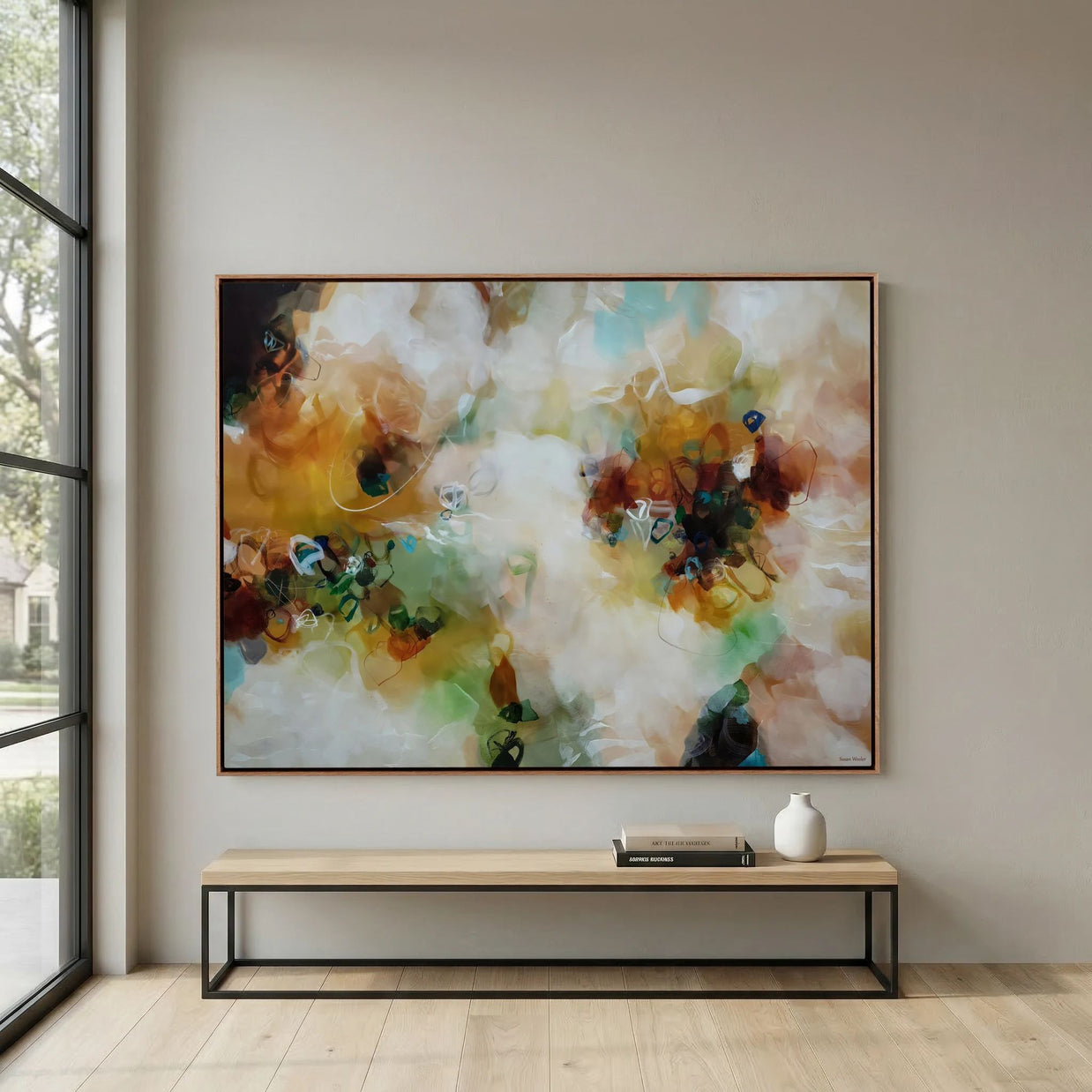 Winds of Change II - Framed Canvas Print