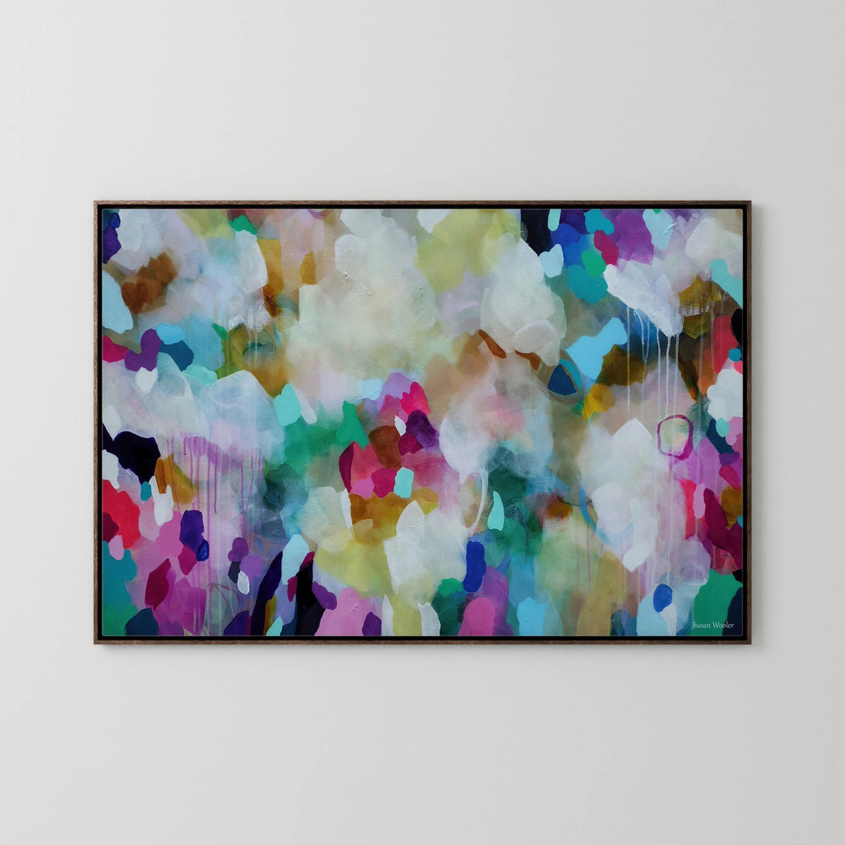 Scent of the Sea Breeze - Framed Canvas Print
