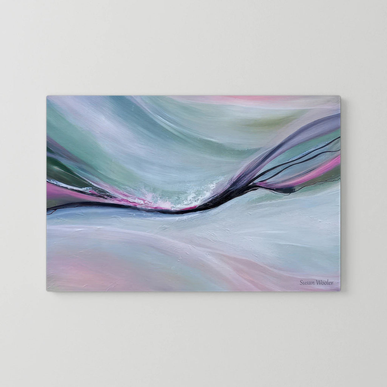 Night Sky - Framed Canvas Print