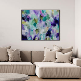 Lavender Dreams II - Framed Canvs Print by Susan Wooler