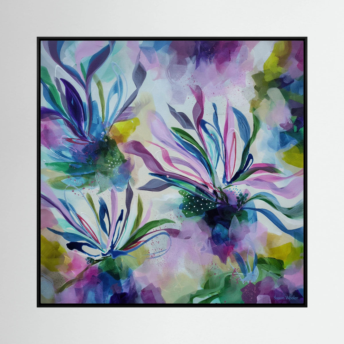 Forever in Bloom - Framed Canvas Print