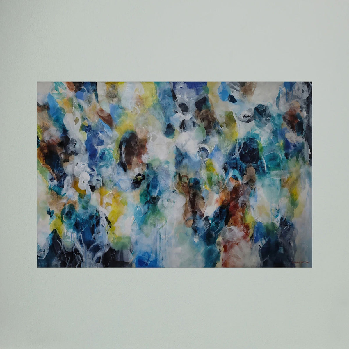 Coastal Whispers - Framed Canvas Print
