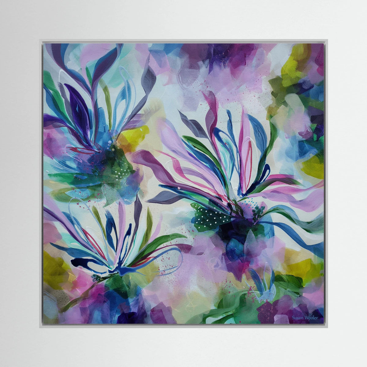Forever in Bloom - Framed Canvas Print