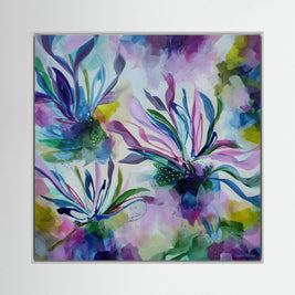 Forever in Bloom - Framed Canvas Print