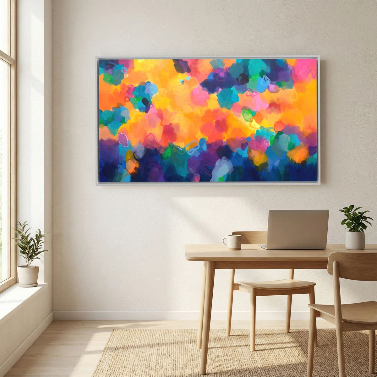 Golden Sands - Framed Canvas Print