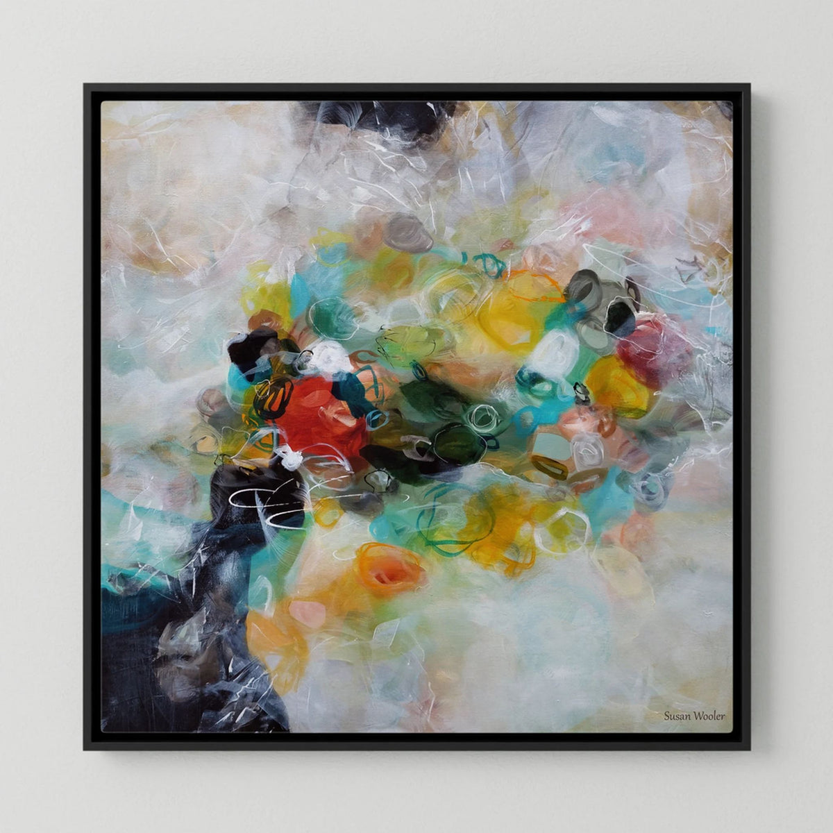 Nectar for the Bees - Framed Canvas Print