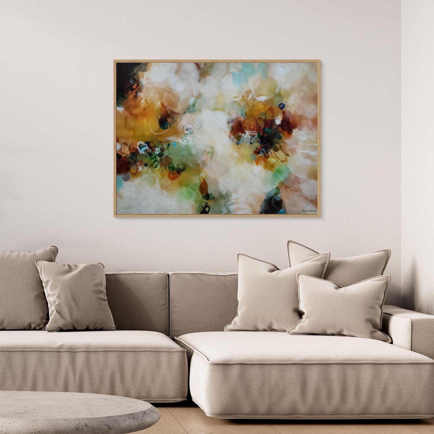 Winds of Change II - Framed Canvas Print by Susan Wooler