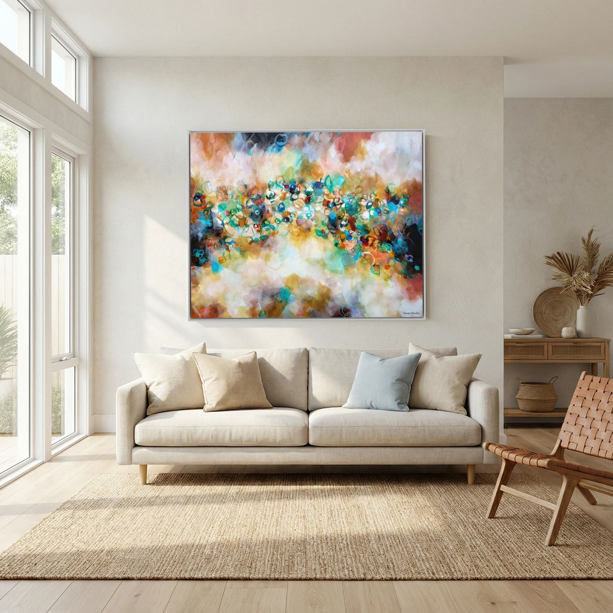 Golden Hour - Framed Canvas Print
