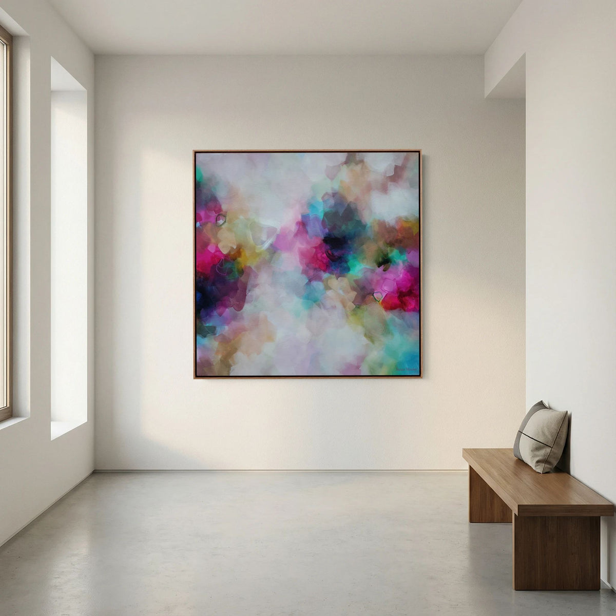 Douceur de Vivre - Framed Canvas Print