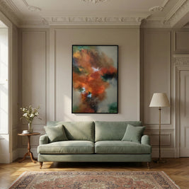 Copper & Clay - Framed Canvas Print