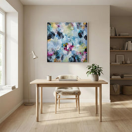 Petunia Blooms - Framed Canvas Prints