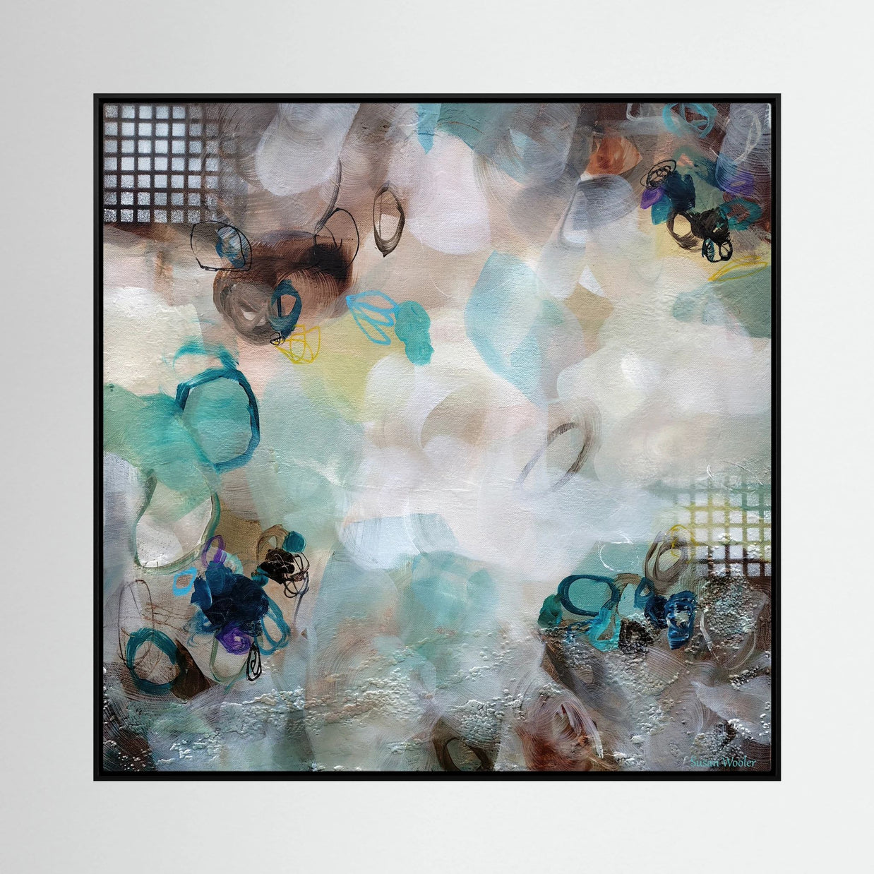 Mountain Dawn - Framed Canvas Print