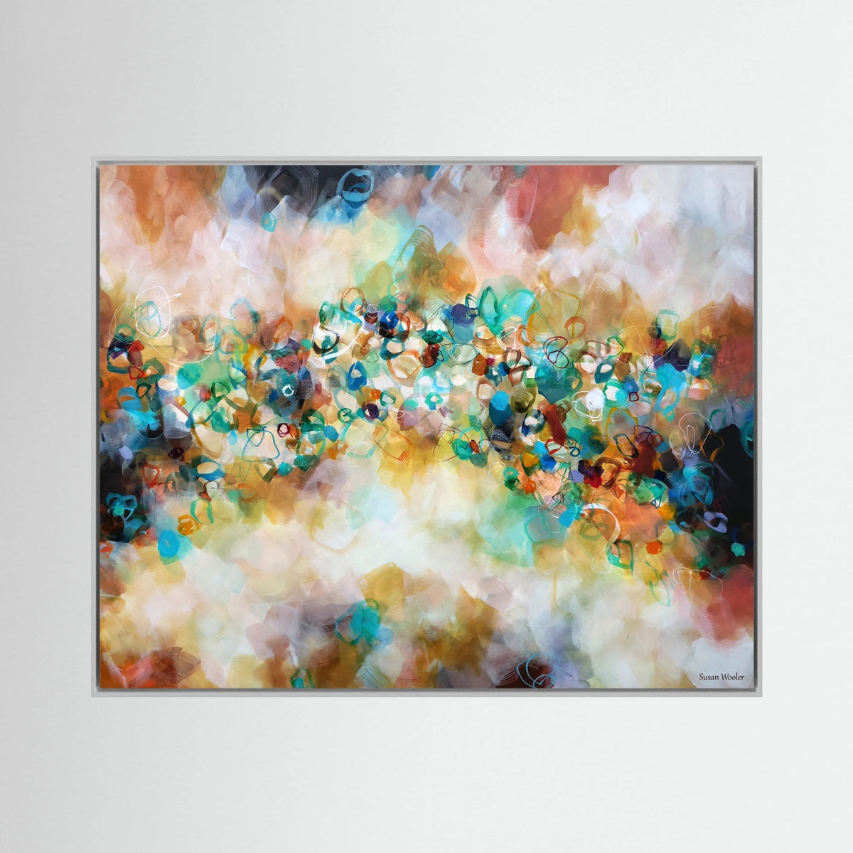 Golden Hour - Framed Canvas Print