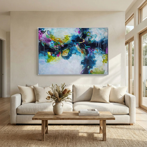 Wild Nights - Framed Canvas Print