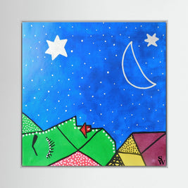 Midsummer Night's Dream - Framed Canvas Print