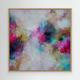 Douceur de Vivre - Framed Canvas Print
