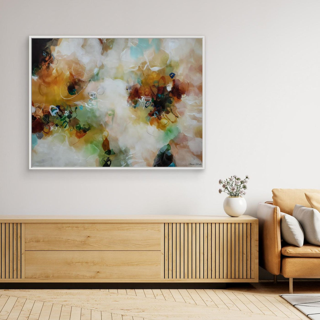 Winds of Change II - Framed Canvas Print by Susan Wooler