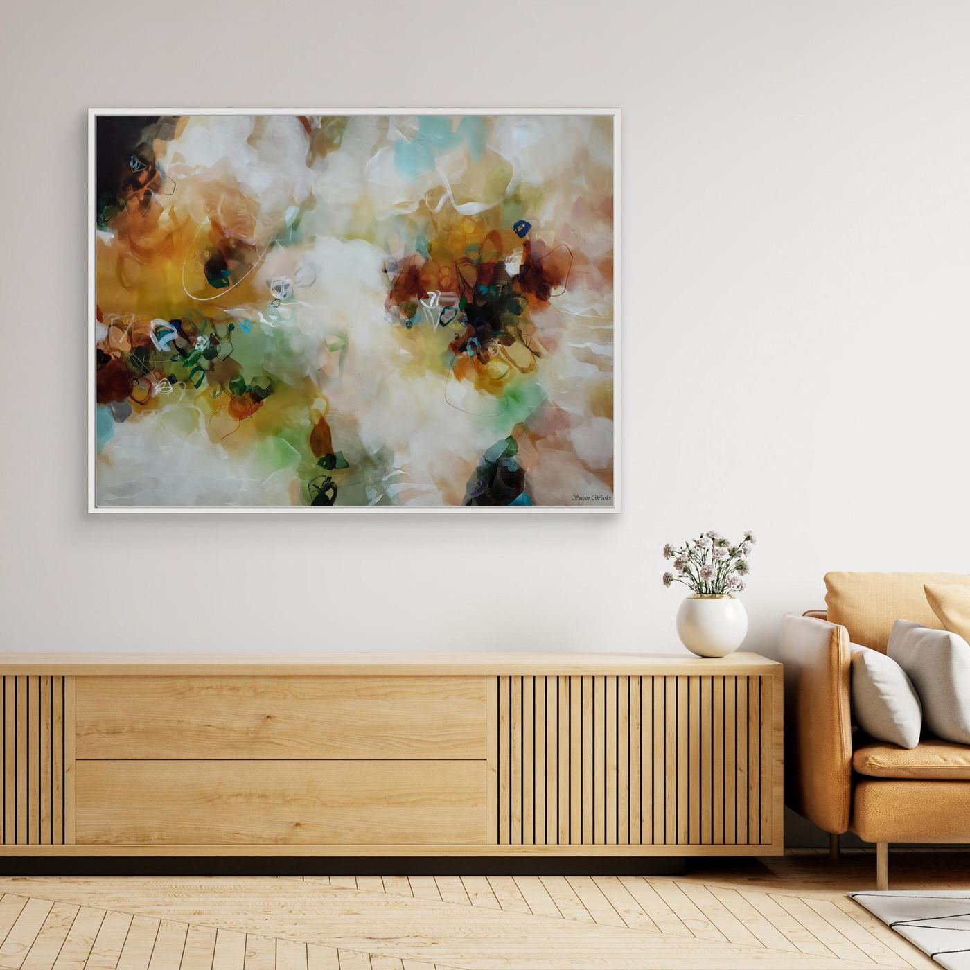 Winds of Change II - Framed Canvas Print by Susan Wooler