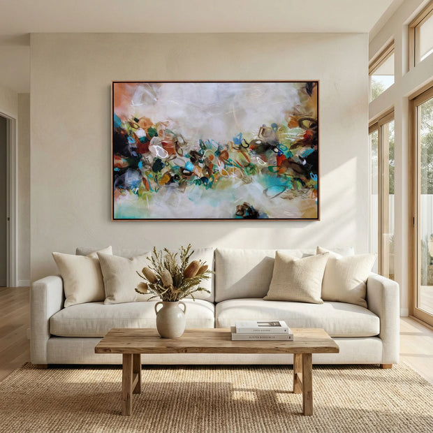 Alchemy of Nature - Framed Canvas Print