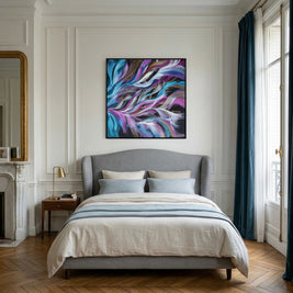 Kinetic - Framed Canvas Print