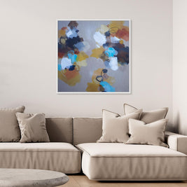 Moving Forward II - Framed Canvas Print