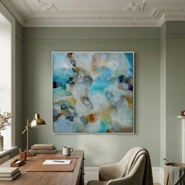 Haven of Peace - Framed Canvas Print