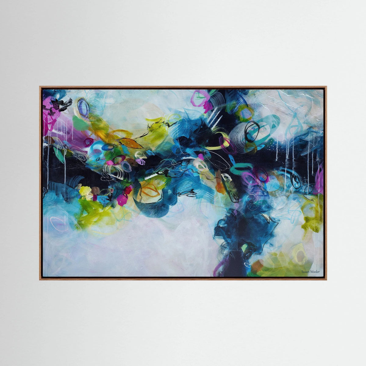 Wild Nights - Framed Canvas Print