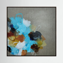 Moving Forward III - Framed Canvas Print
