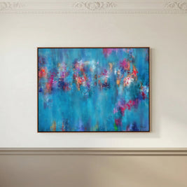Where the Light Rested - Framed Canvas Print