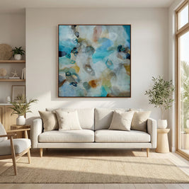 Haven of Peace - Framed Canvas Print