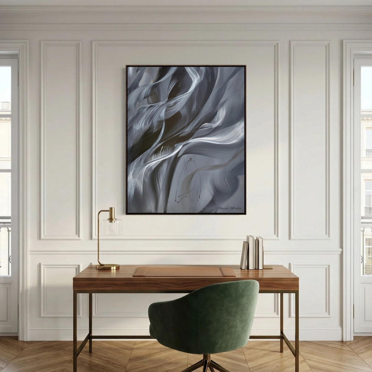 Resonance - Framed Canvas Print