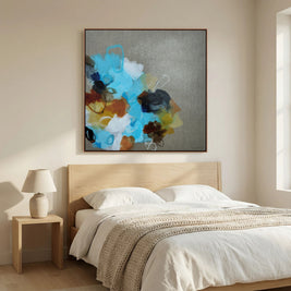 Moving Forward III - Framed Canvas Print