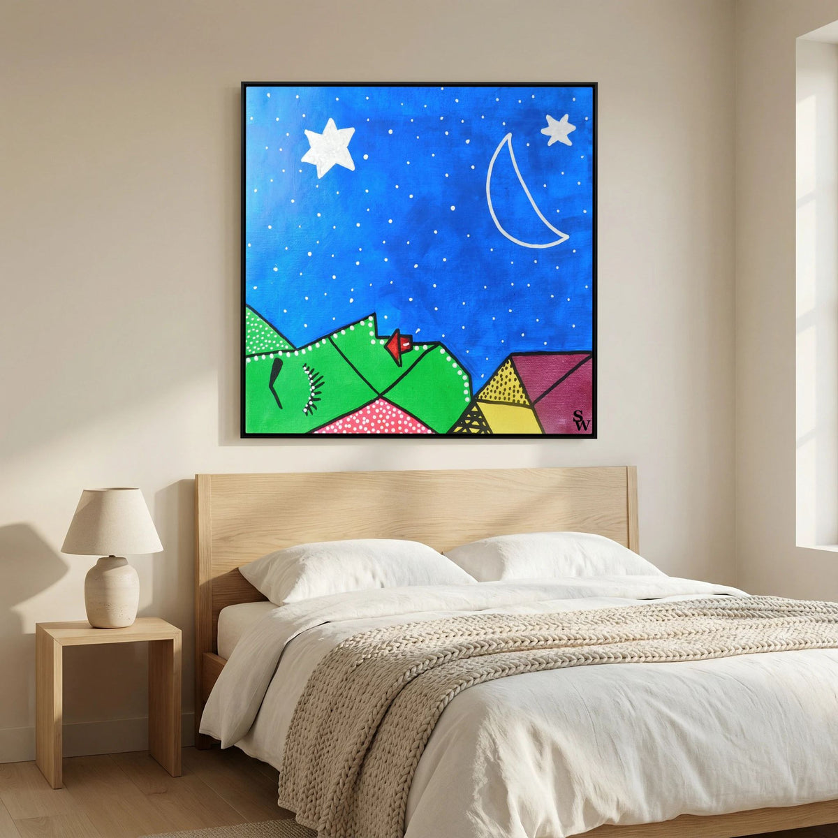 Midsummer Night's Dream - Framed Canvas Print