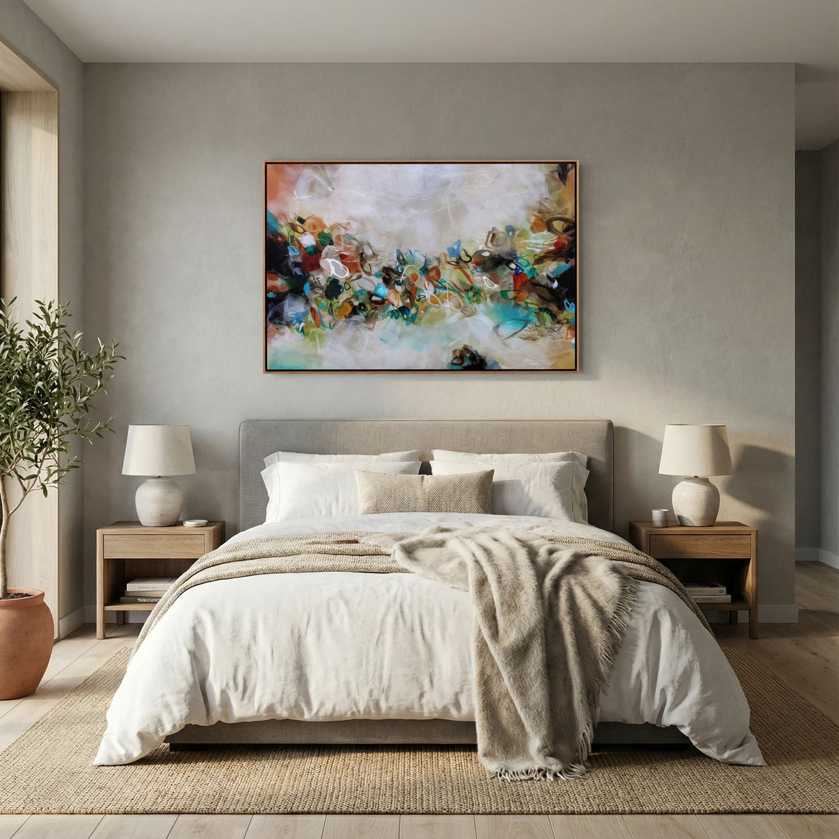 Alchemy of Nature - Framed Canvas Print