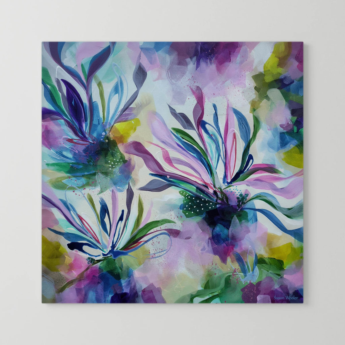 Forever in Bloom - Framed Canvas Print