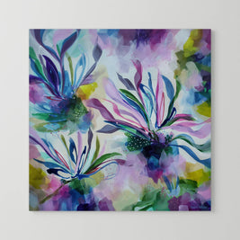 Forever in Bloom - Framed Canvas Print