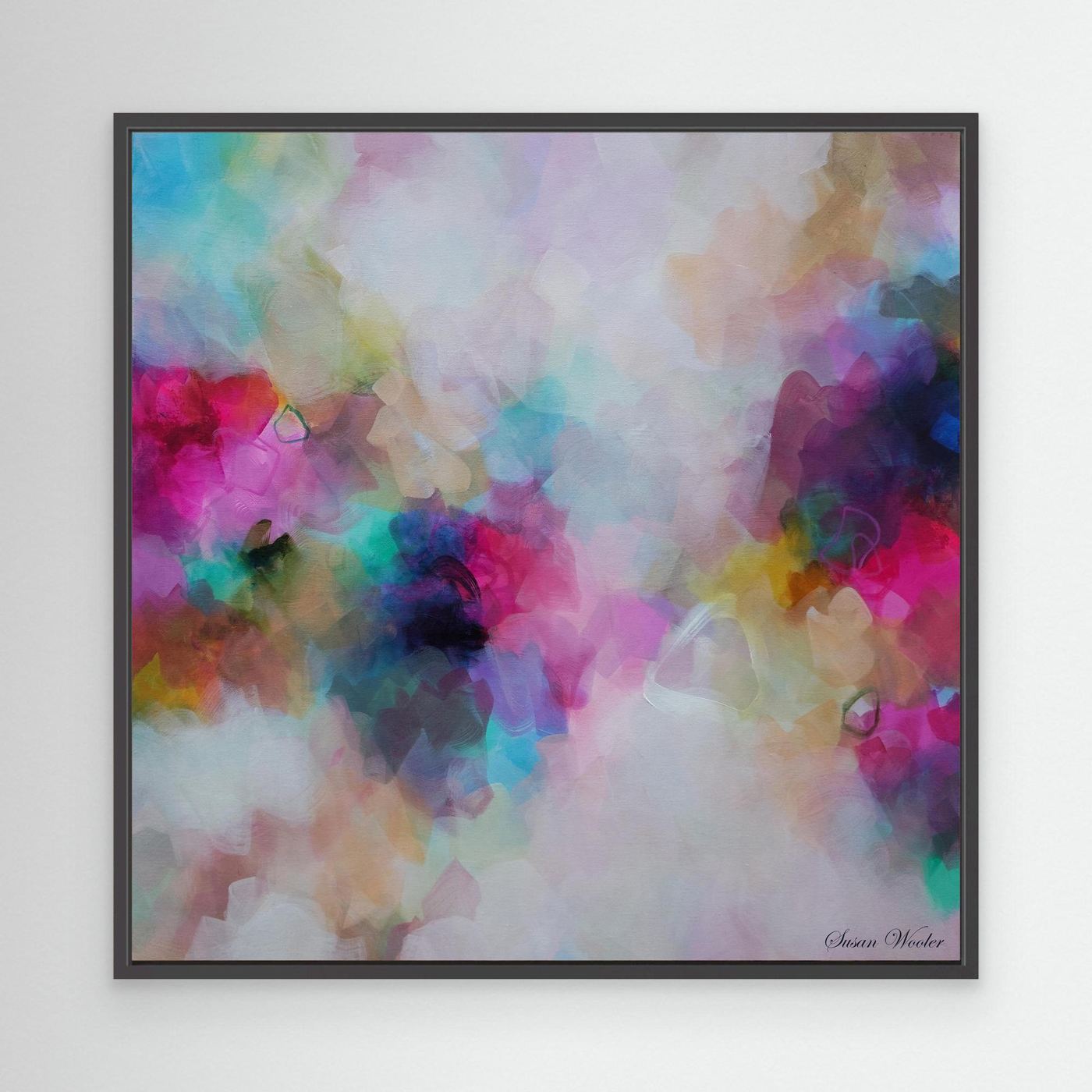 Douceur de Vivre - Framed Canvas Print by Susan Wooler
