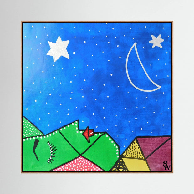Midsummer Night's Dream - Framed Canvas Print