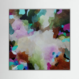 Movement in Colour - Framed Canvas Print