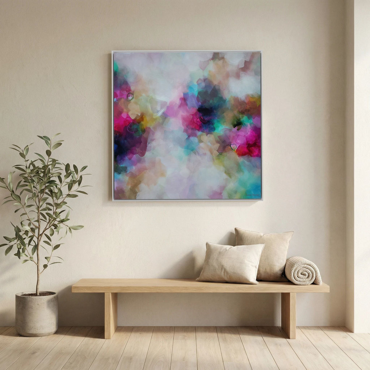 Douceur de Vivre - Framed Canvas Print