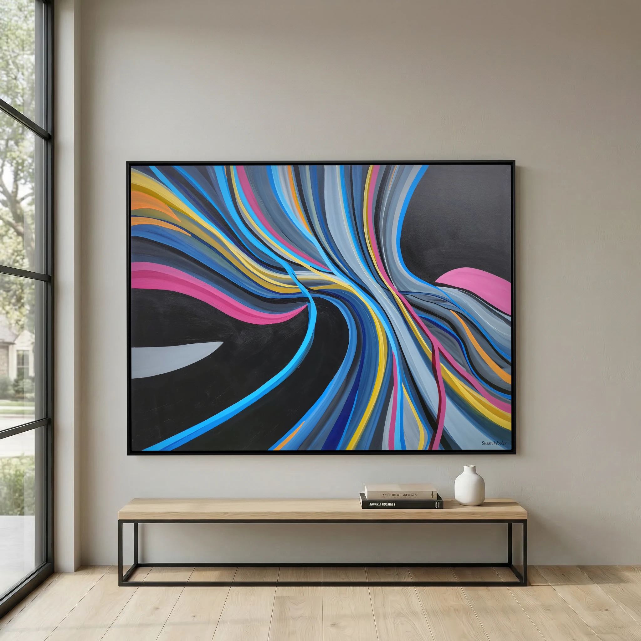 Equivocation - Framed Canvas Print