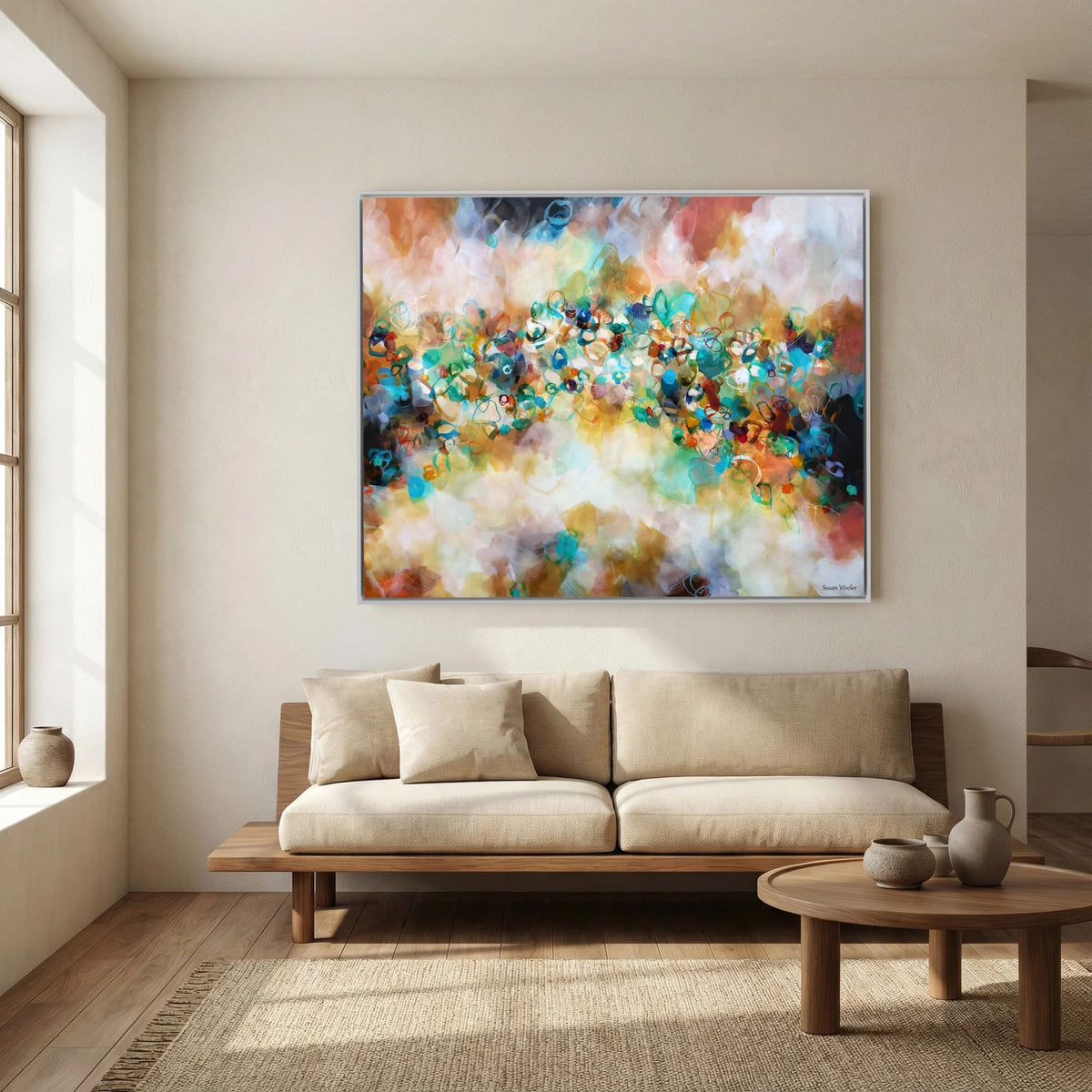 Golden Hour - Framed Canvas Print