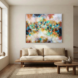 Golden Hour - Framed Canvas Print
