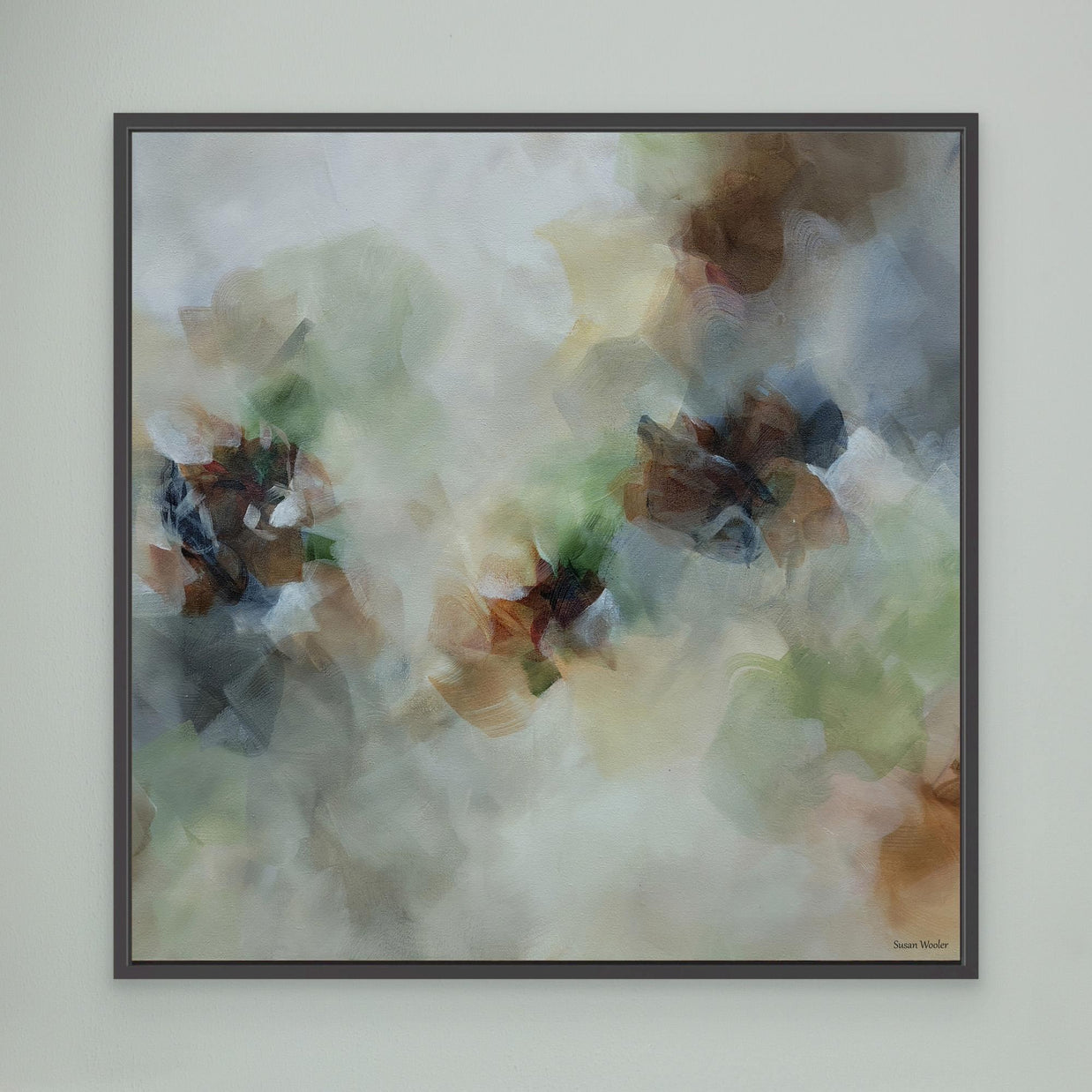 Earth Echoes - Framed Canvas Print
