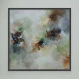 Earth Echoes - Framed Canvas Print