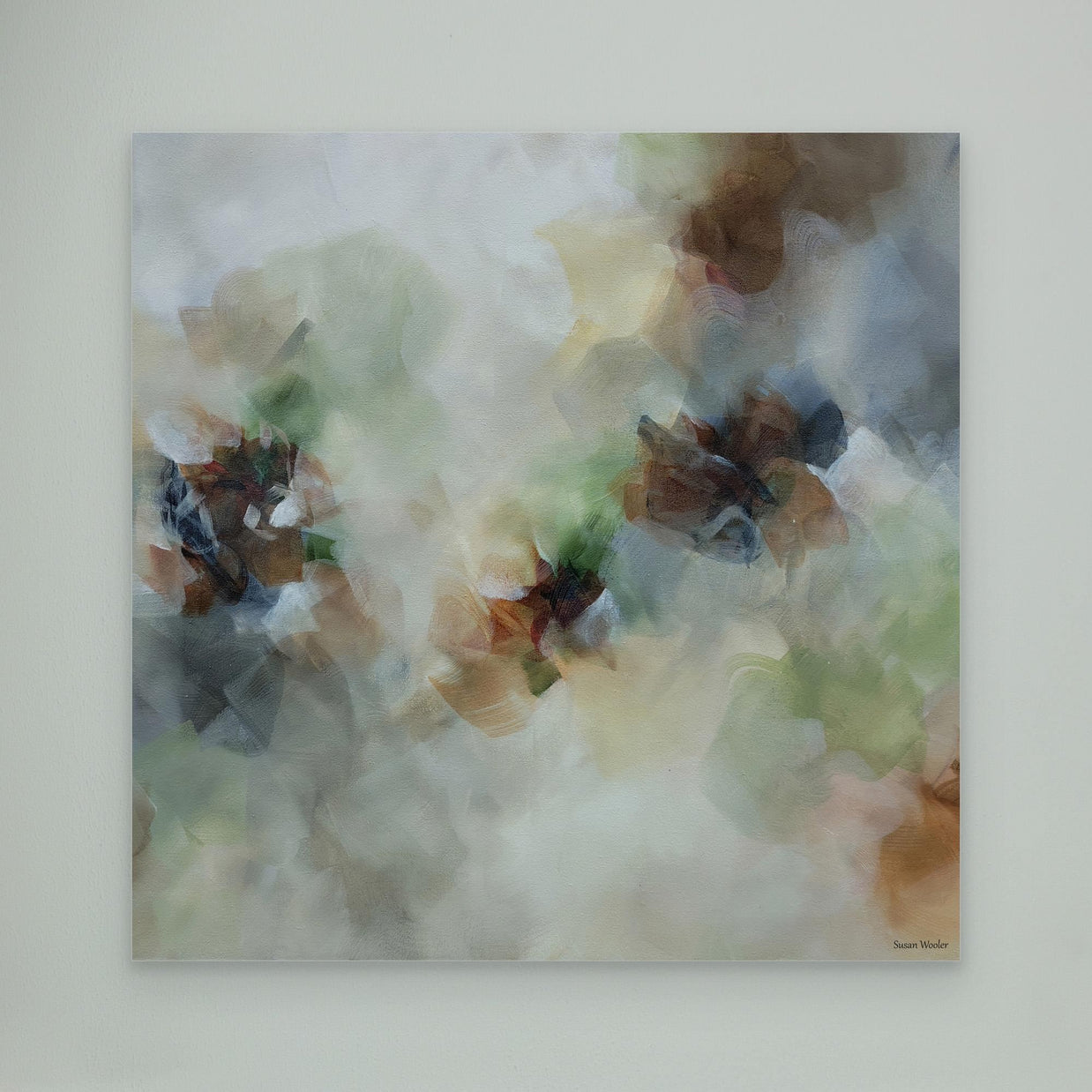 Earth Echoes - Framed Canvas Print